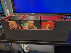 4 in 1 Commander Deck Box with Dice Tray for MTG - Trading Card Storage Box Hold - Image 2