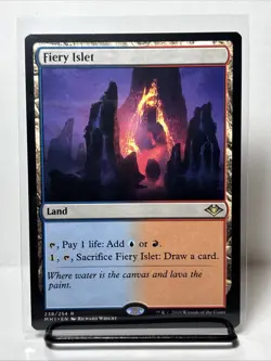 Fiery Islet (Non-foil) Modern Horizons 238/254 Rare MTG - Image 1