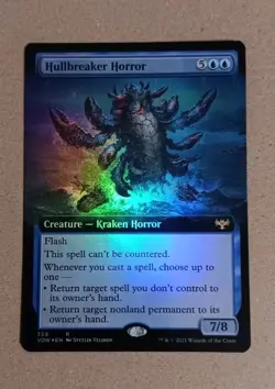 Hullbreaker Horror (Extended Art) #359 MTG Innistrad: Crimson Vow, Eng. Foil NM - Image 1