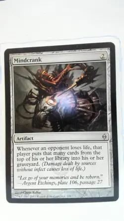 Mindcrank New Phyrexia Regular NM MTG 144/175 - Image 1