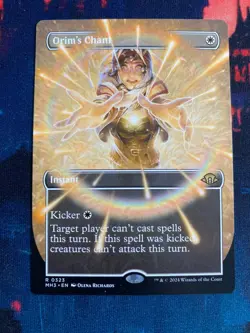 MTG Modern Horizons 3 Orims Chant Borderless - Image 1