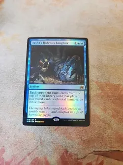 Tasha's Hideous Laughter FOIL Adventures In The Forgotten Realm MTG LP - Image 1