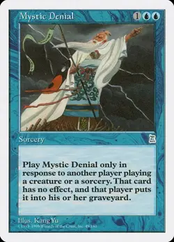 Mystic Denial Portal Three Kingdoms HP MTG - Image 1