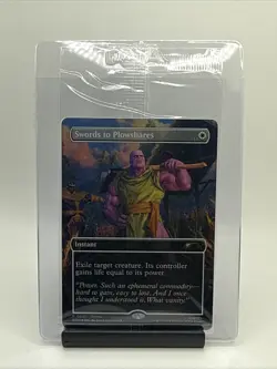 THANOS Magic the Gathering PSA Magazine Promo Swords to Plowshares Marvel MTG - Image 1