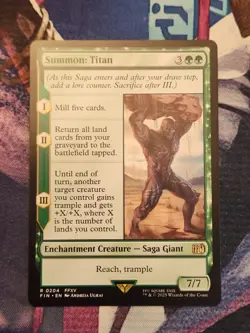 MTG - Summon: Titan - Final Fantasy NM - Image 1
