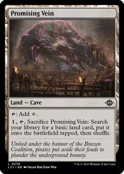 Promising Vein - The Lost Caverns of Ixalan (LCI)(Foil) - Image 1