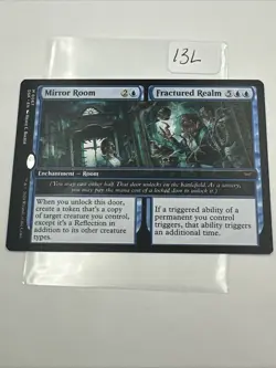 MTG Mirror Room // Fractured Realm Normal NM Duskmourn: House of Horror Magic 67 - Image 3