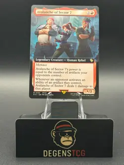 Avalanche of Sector 7 Extended Art 0150 Commander Final Fantasy Regular non foil - Image 1