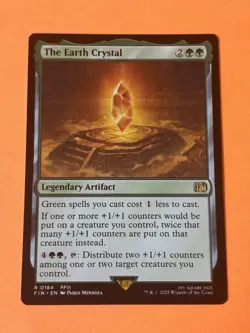The Earth Crystal 0184-Rare-MTG Final Fantasy-Regular Finish - Image 1