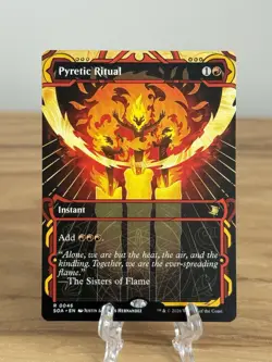 Pyretic Ritual 46 Showcase SOA Secrets of Strixhaven: Mystical Archive MTG - NM - Image 1