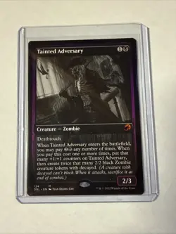 MTG Tainted Adversary Innistrad: Midnight Hunt Regular - Image 1