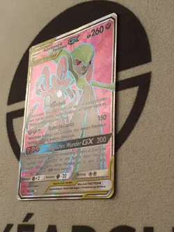 Guardevior & Feelinara GX 204/214 Alt Full Art Pokemon Karte Deutsch Tag Team - Image 4