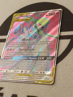 Guardevior & Feelinara GX 204/214 Alt Full Art Pokemon Karte Deutsch Tag Team - Image 5
