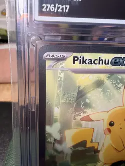 ✨ Pokemon Pikachu ex 276/217 – AOG GEM MINT 10 – Deutsch - Image 4