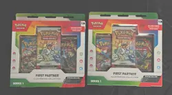 Pokemon TCG- 2 x First Partner Illustration Collection - Image 1