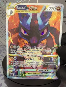 Lucario VSTAR SWSH291 Pokemon Primo English Crown Zenith - Image 1
