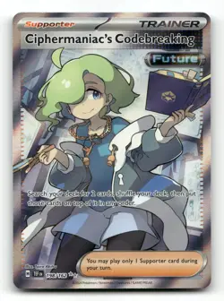 Ciphermaniac's Codebreaking 198/162 - Temporal Forces - Pokemon Card NM/M - Image 1