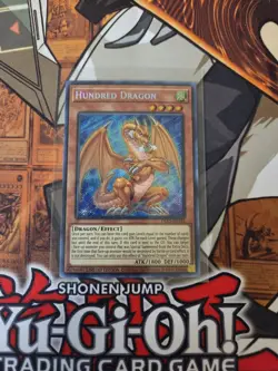 YUGIOH HUNDRED DRAGON DLCS-EN146 SECRET LIMITED ED NM - Image 1