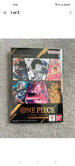 $130 ENG One Piece Tcg Premium Card Collection Best Selection Vol.1 Box 6 Asstd - Image 1