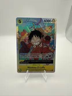 Monkey.D.Luffy OP07-109 - One Piece TCG - SR Super Rare NM English Foil - Image 1