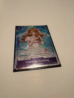 One Piece TCG Charlotte Pudding OP11-070 SR Alt Art A Fist of Divine Speed OP11 - Image 2