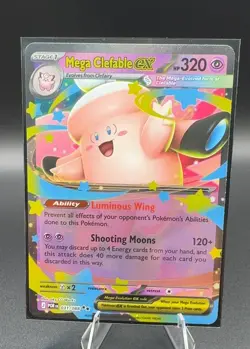 Mega Clefable ex 031/088 NM Pokemon Card ME03 Perfect Order - Image 1