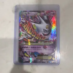 Pokemon M Gengar EX Mega Promo XY XY166 Holo Card Pokemon TCG Card Stock - Image 1