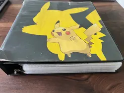 HUGE Binder Collection Lot of over 800 Pokemon Cards Mixed V EX Holo Rare - Image 3