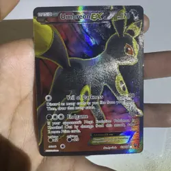 Umbreon EX 119/124 XY Fates Collide 2016 Full Art Holo Rare Pokemon Card TCG - Image 2