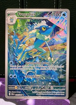 Pokemon TCG - Frogadier - 089/086 Chaos Rising Illustration Rare Card - English - Image 1
