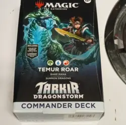 Magic: The Gathering Tarkir: Dragonstorm Temur Roar 100-Card Deck + Sample - Image 1