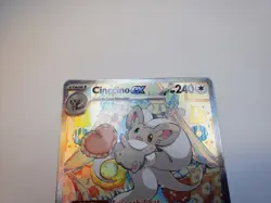 Cinccino ex 119/086 Special Illustration Rare Pokemon Card Chaos Rising In Hand - Image 3