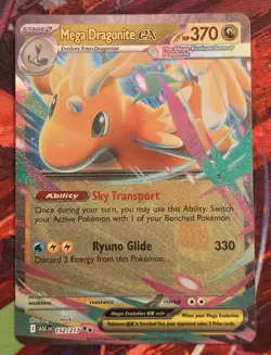 Mega Dragonite ex - Holo Double Rare #152/217 ME: Ascended Heroes NM + Free Card - Image 2
