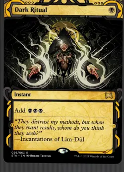 MTG Dark Ritual Strixhaven: Mystical Archives Regular Card, NM-NONFOIL - Image 1