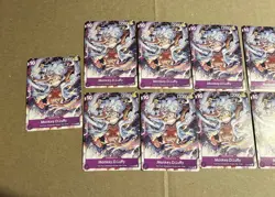 11x Monkey.D.Luffy P-041 Purple Character Promo Card NM - Image 2