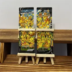 Pokemon TCG Pikachu V-UNION Full Art Holo Card Lot 4 Cards Nintendo - Image 1
