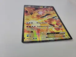 2016 Pokemon TCG Charizard EX XY121 Black Star Promo Full Art Holo Card - Image 3
