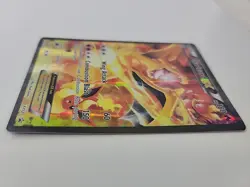 2016 Pokemon TCG Charizard EX XY121 Black Star Promo Full Art Holo Card - Image 4