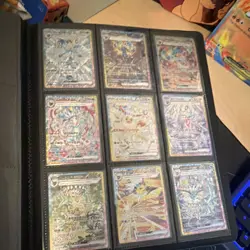 Pokemon TCG Japanese eeveeloution Holo Full Art Pokemon Card Lot - 9 Cards - Image 1