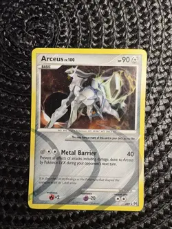Pokemon TCG Arceus AR9 Arceus Holo Rare Metal Barrier Basic 90 HP English 1 Card - Image 1