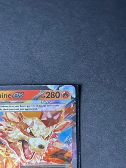 Pokemon TCG Arcanine EX Scarlet & Violet Base Set Holo Double Rare Card 032/198 - Image 5