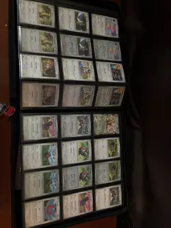 Obsidian Flames Complete Base Set w/ Reverse Holo & Binder - 382 Cards - Image 1