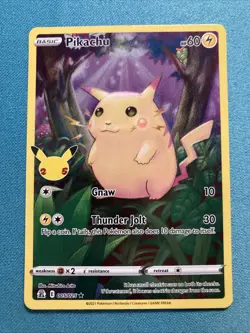 Pokemon Pikachu TCG Celebrations Card 005/025 25th Anniversary - Image 4