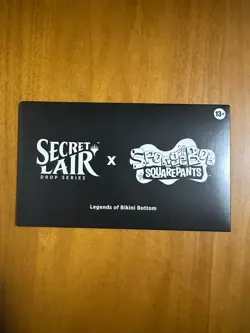 SpongeBob Legends of Bikini Bottom Non-Foil Edition Secret Lair Sealed - Image 1