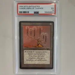 Wizards of the Coast MTG Antiquities Candelabra of Tawnos PSA 5 #155404911 - Image 1