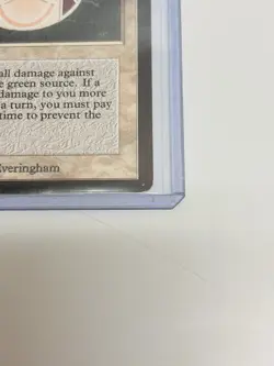 Circle Of Protection: Green Alpha MP Moderate Play MTG Magic The Gathering - Image 5