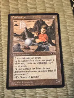 MTG Shield Sphere Alliances Italian Foreign Black Border (Scudosfera) NM - Image 1