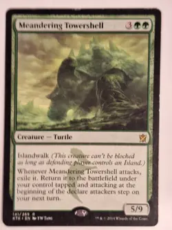 Meandering Towershell - Khans of Tarkir - Magic the Gathering MTG Nice! - Image 1