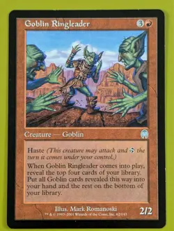 Goblin Ringleader x1 Apocalypse 1x Magic the Gathering MTG - Image 1