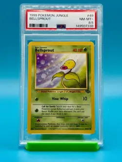 PSA 8.5 - Pokemon Jungle Bellsprout #49 - Image 1
